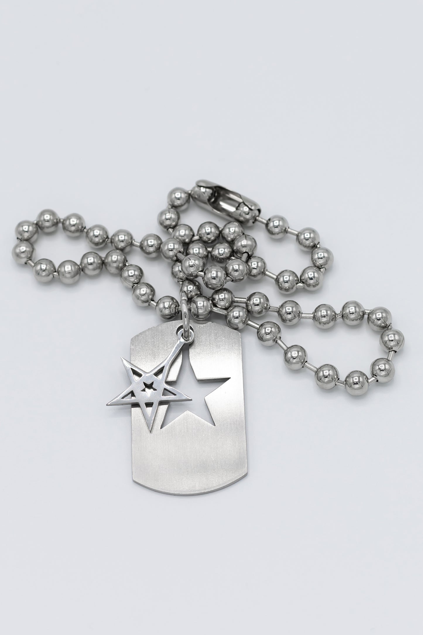 Star Dog Tag Necklace