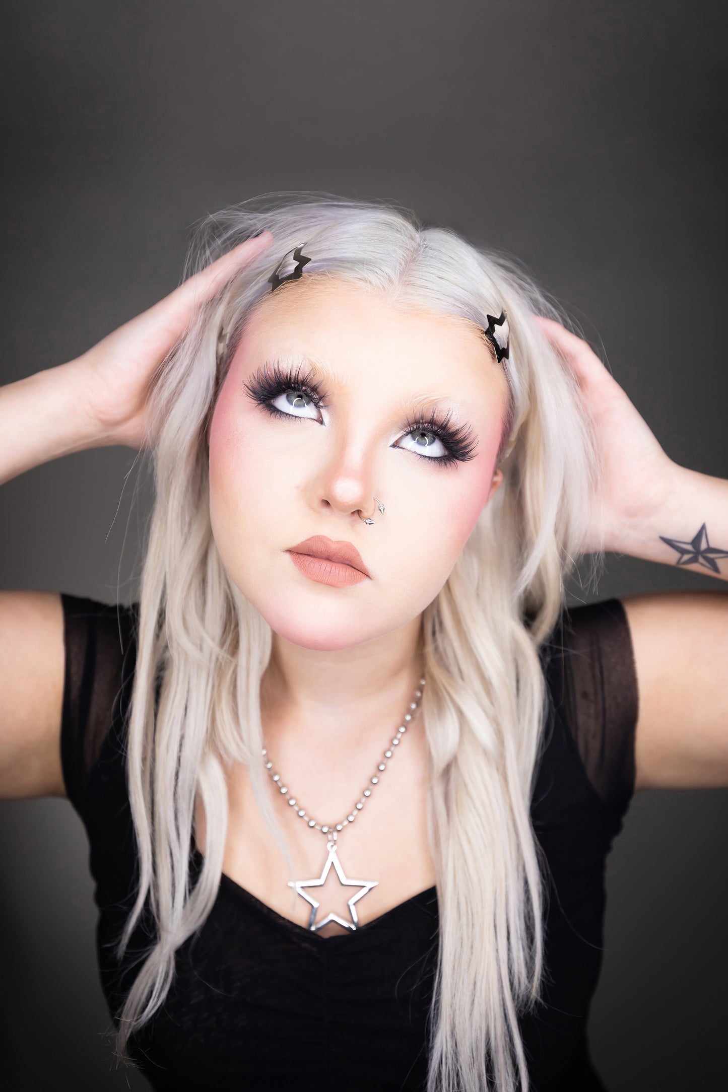 Star Ball Chain Necklace
