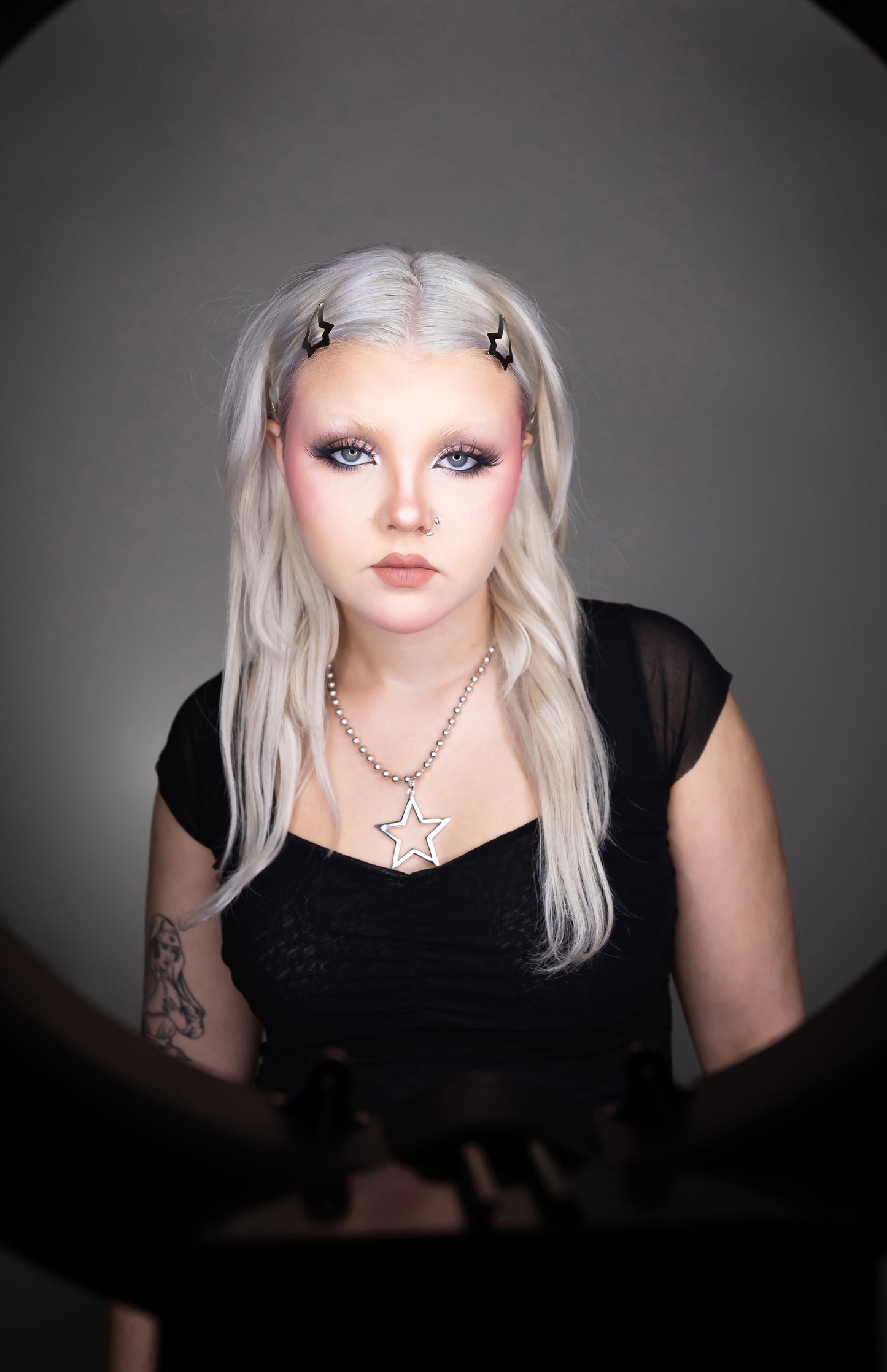 Star Ball Chain Necklace