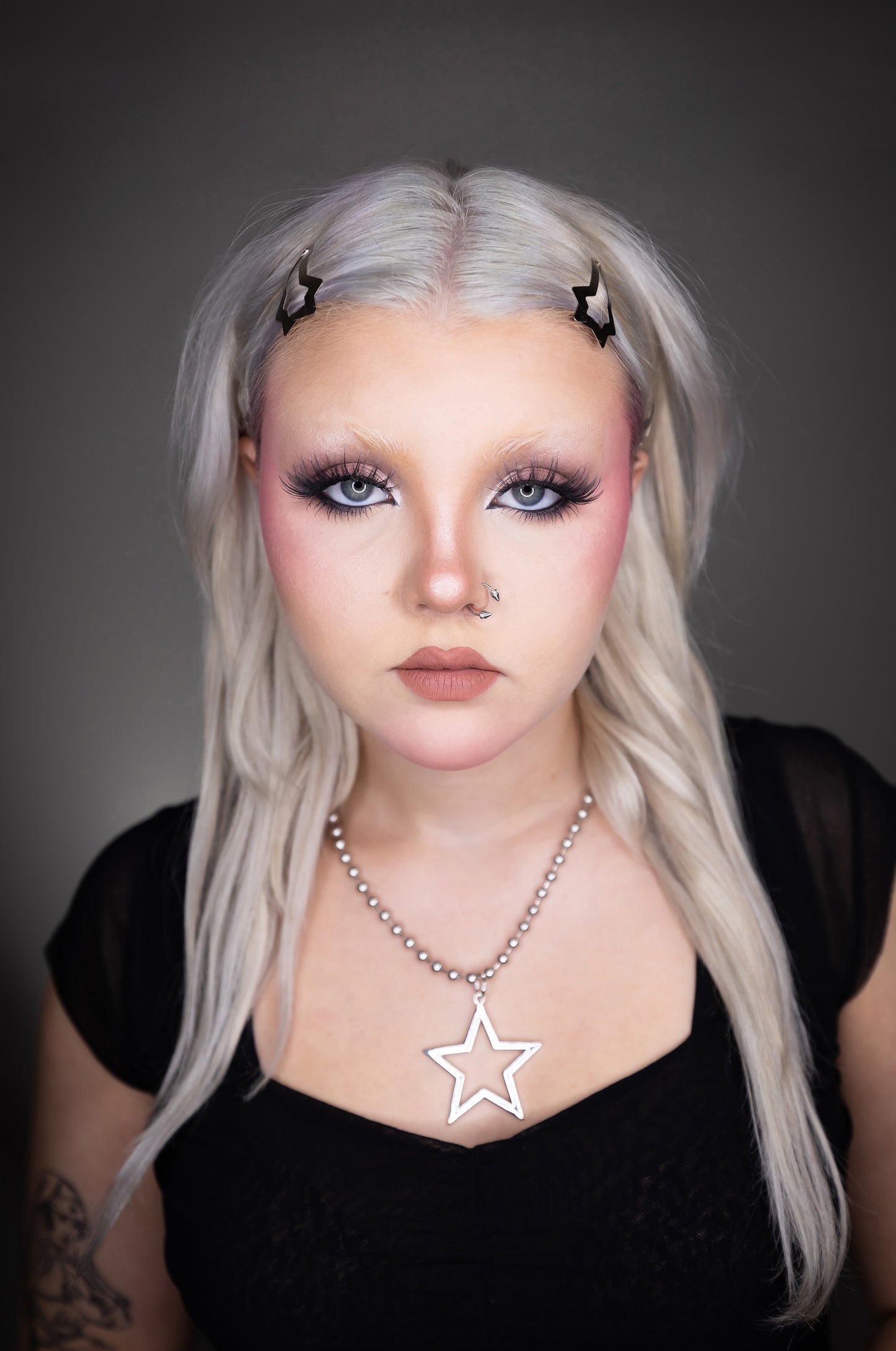 Star Ball Chain Necklace